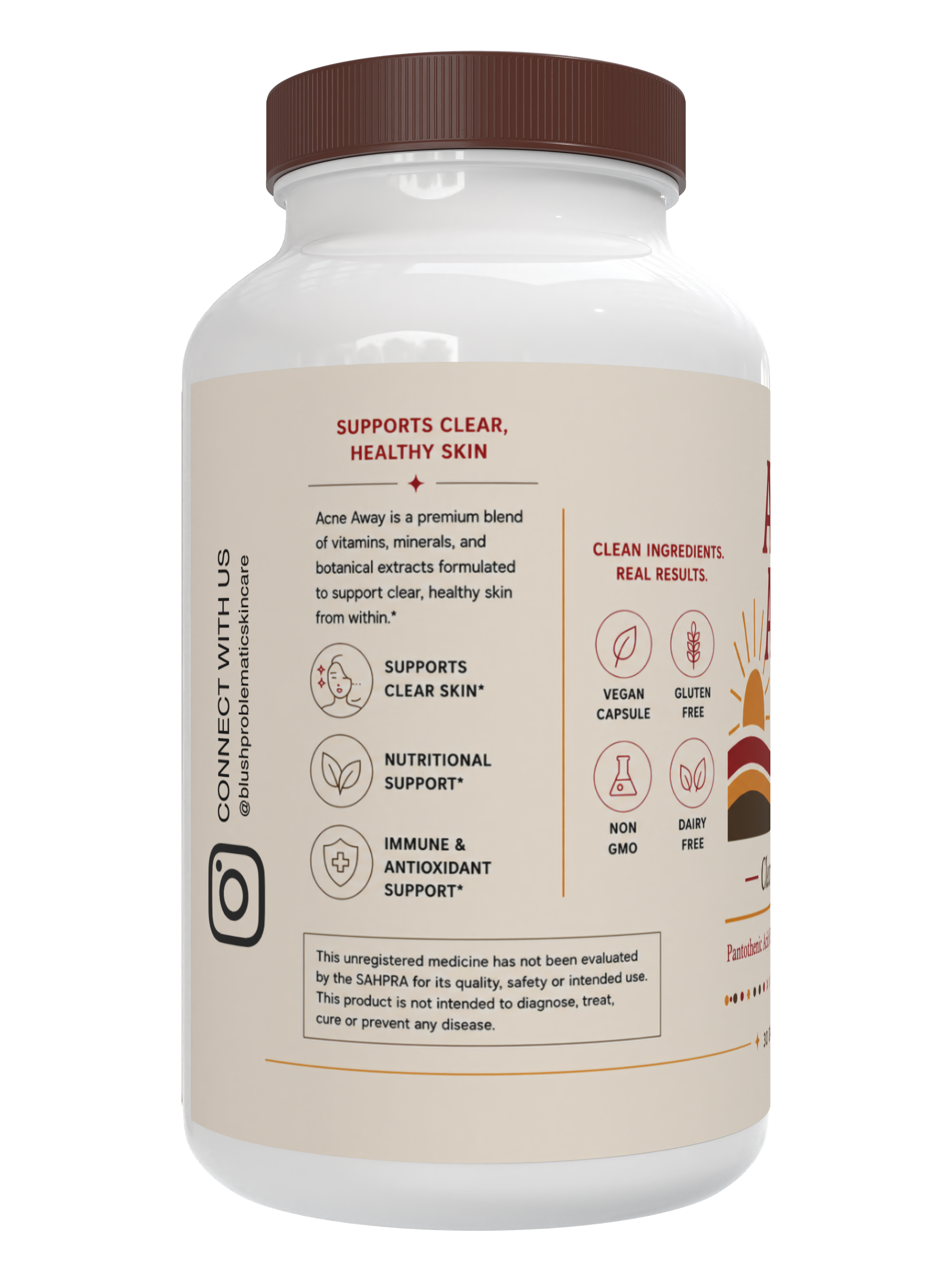 Acne Away - Clear Skin Supplement