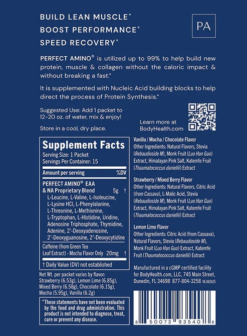 BodyHealth PerfectAmino - Variety Pack