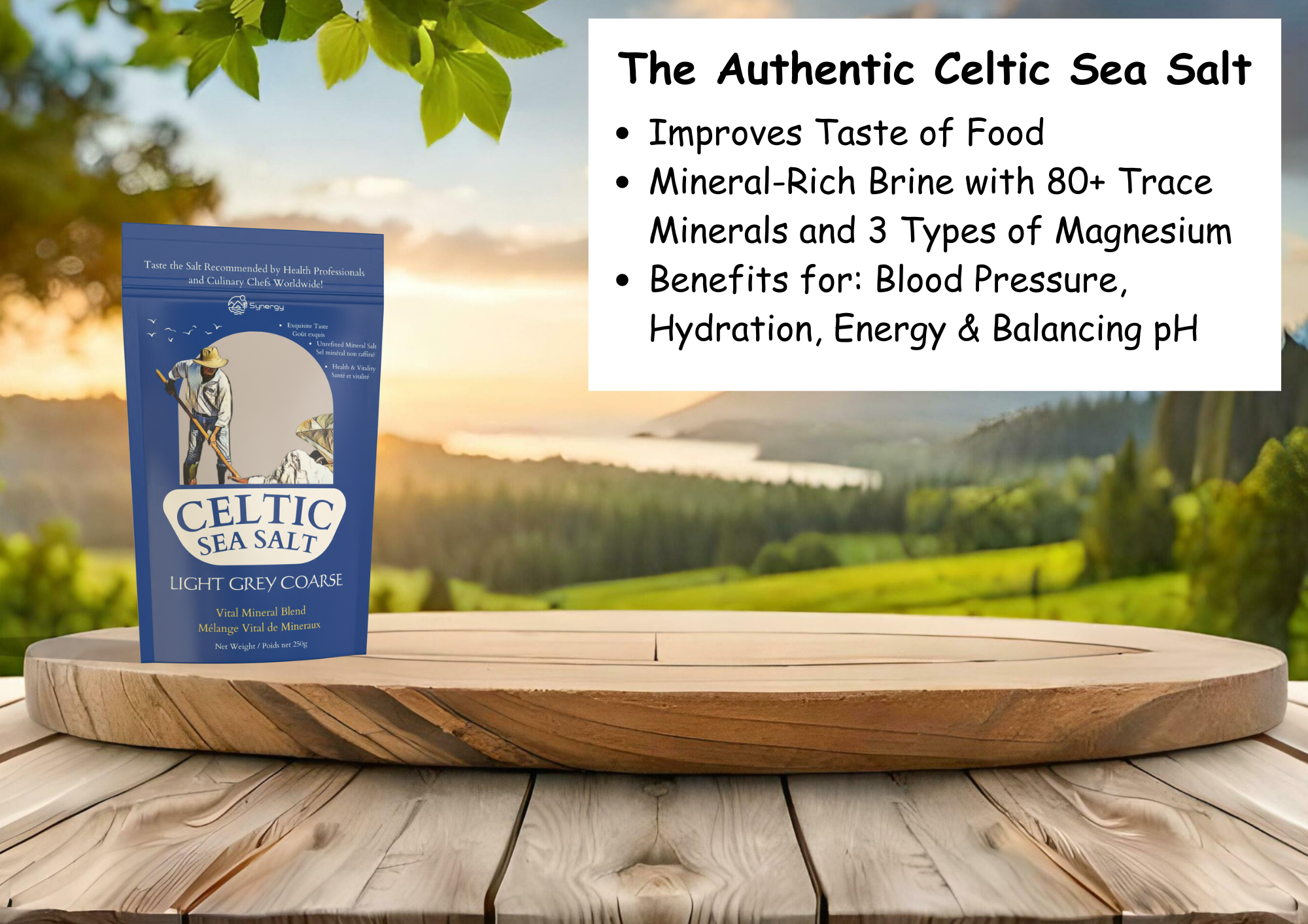 Celtic Sea Salt Light Grey Coarse 250g for sale in South Africa