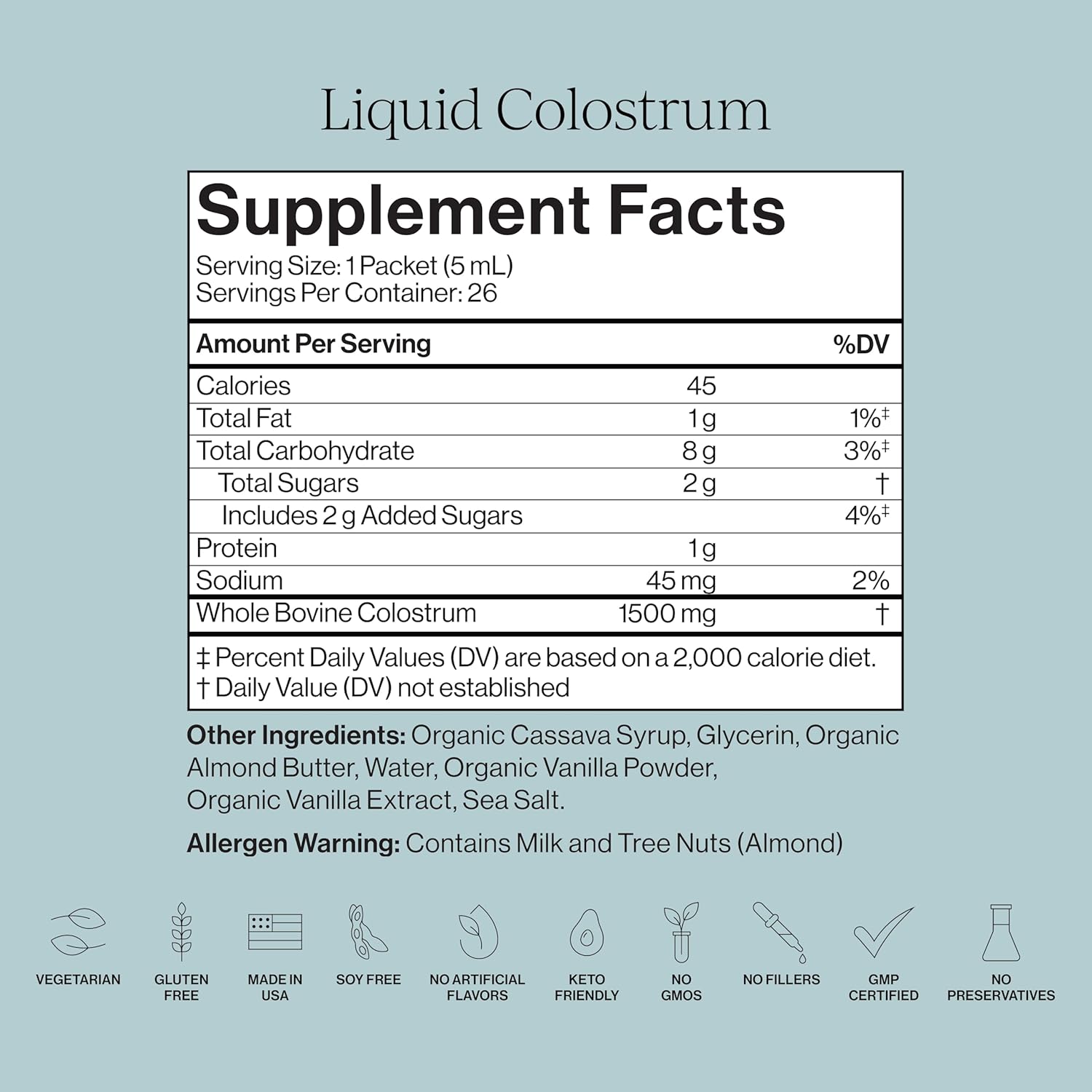 Cymbiotika Liquid Colstrum