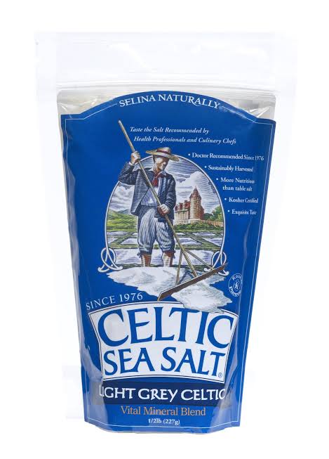 Selina Naturally Celtic Sea Salt, Light Grey - Coarse 227g