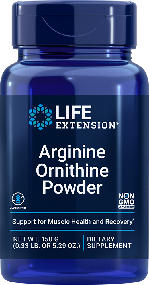 Life Extension Arginine Ornithine Powder 150 g