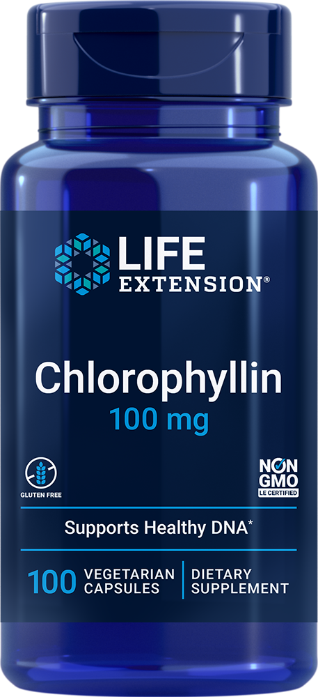 Life Extension Chlorophyllin 100 mg, 100 vegetarian capsules