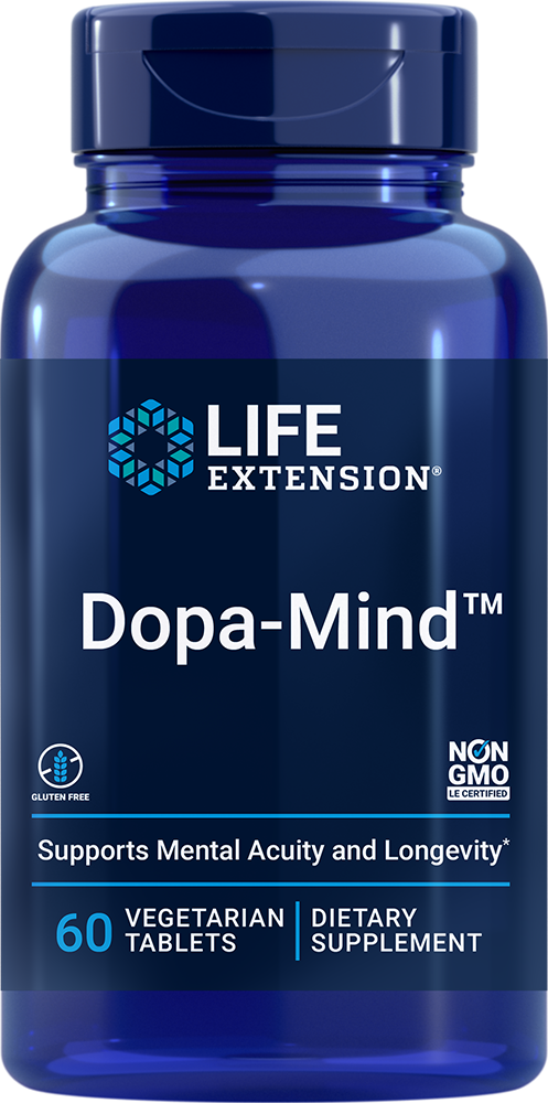 Life Extension Dopa-Mind, 60 vegetarian tablets