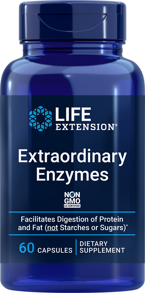 Life Extension Extraordinary Enzymes, 60 capsules