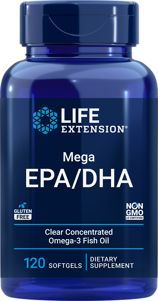 Life Extension Mega EPA/DHA, 120 softgels