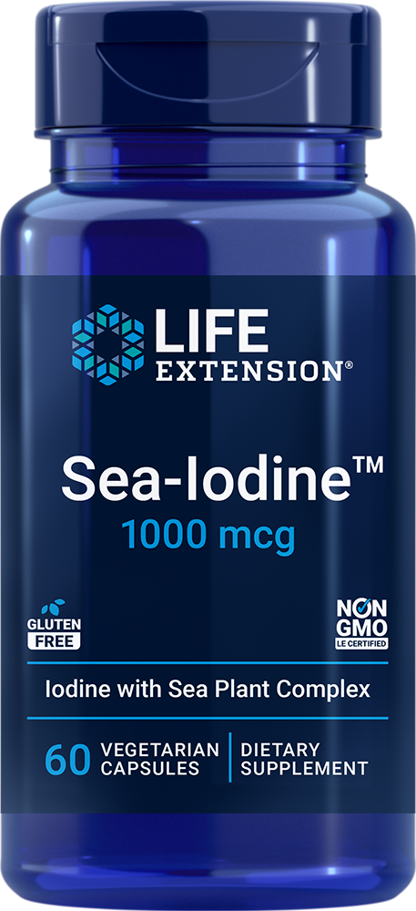 Life Extension Sea-Iodine 1000 mcg, 60 vegetarian capsules