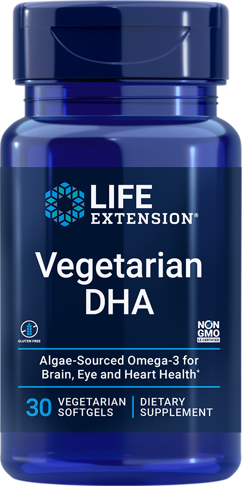 Life Extension Vegetarian DHA, 30 vegetarian softgels