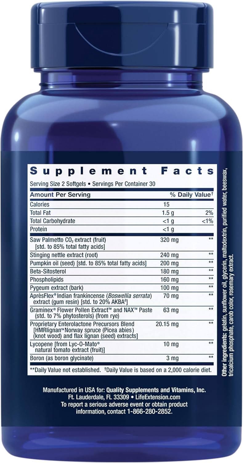 Life Extension Ultra Prostate Formula