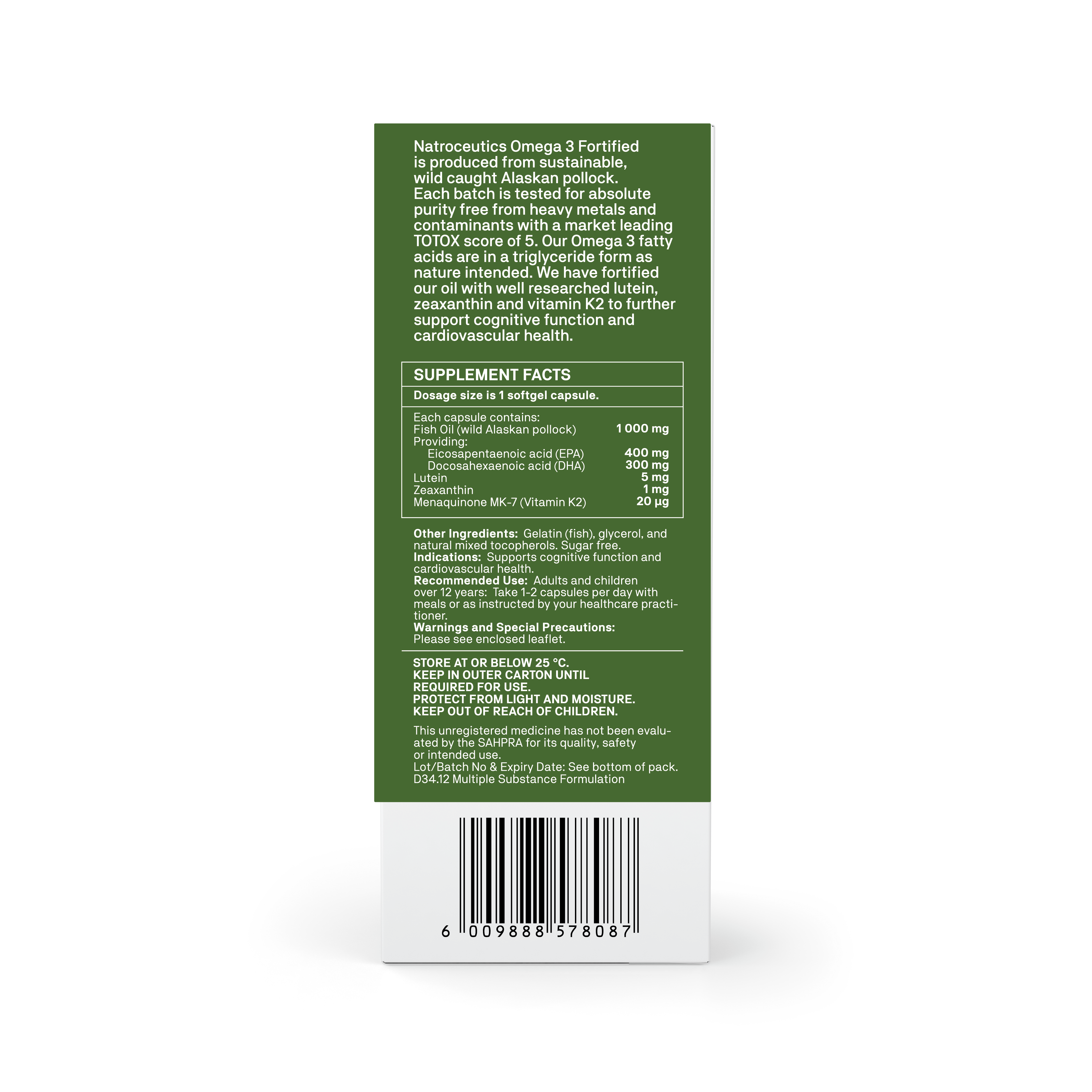 Natroceutics Omega 3 Fortified