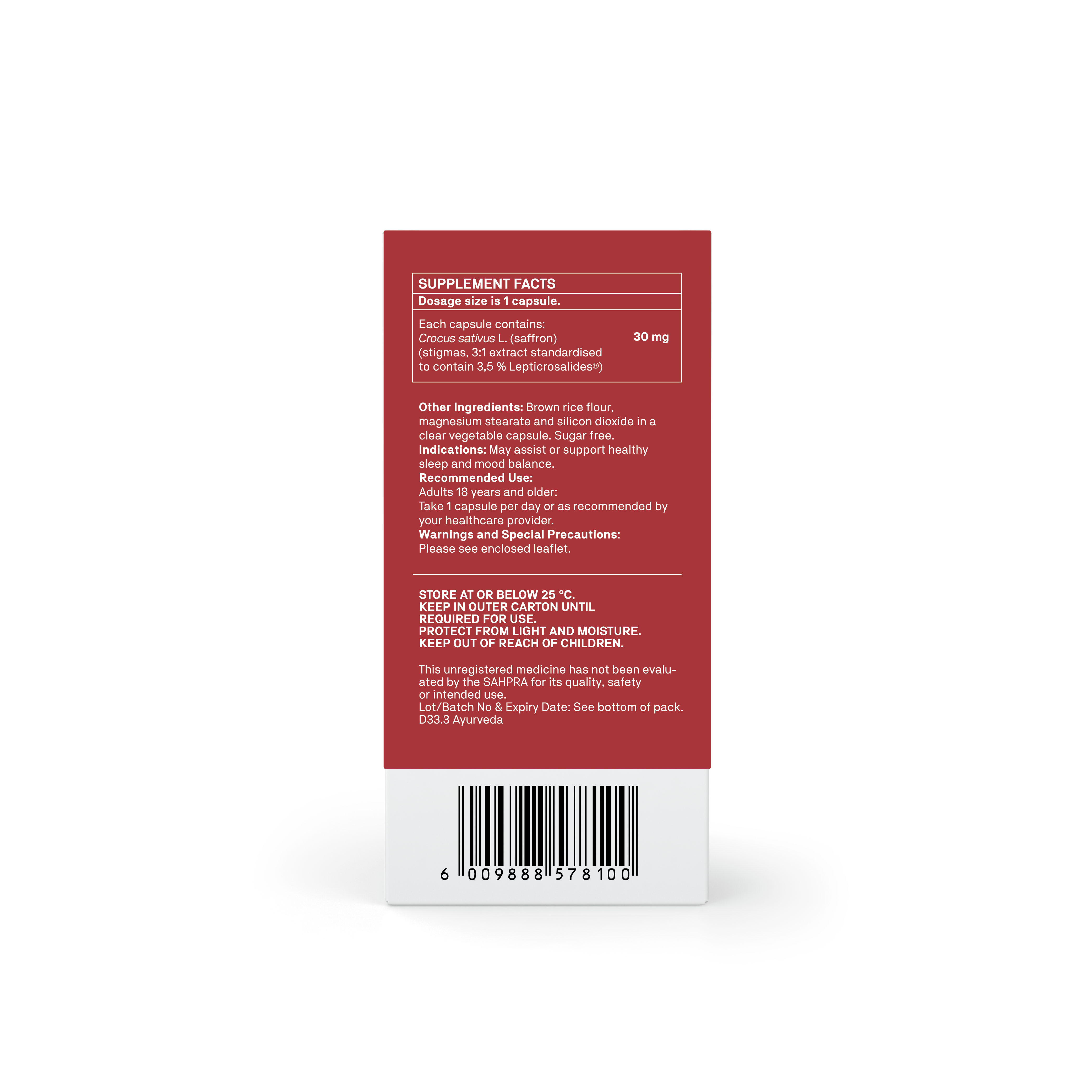 Natroceutics Organic Saffron