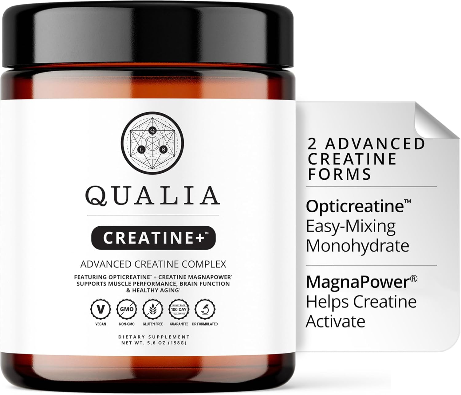 Neurohacker Collective Qualia Creatine+ 110g (3 Week Supply)