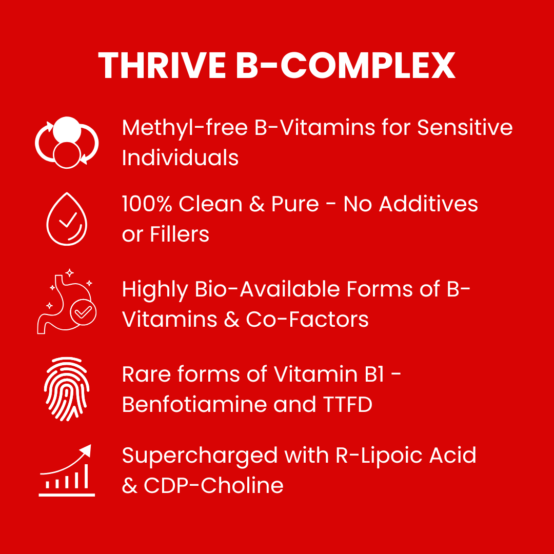 Orgamika Thrive B-Complex - 60 Capsules