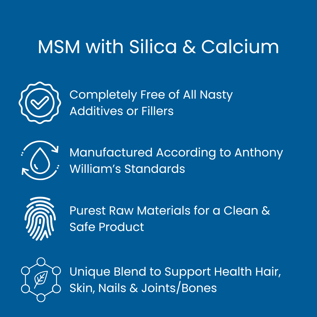 Orgamika MSM with Silica & Calcium
