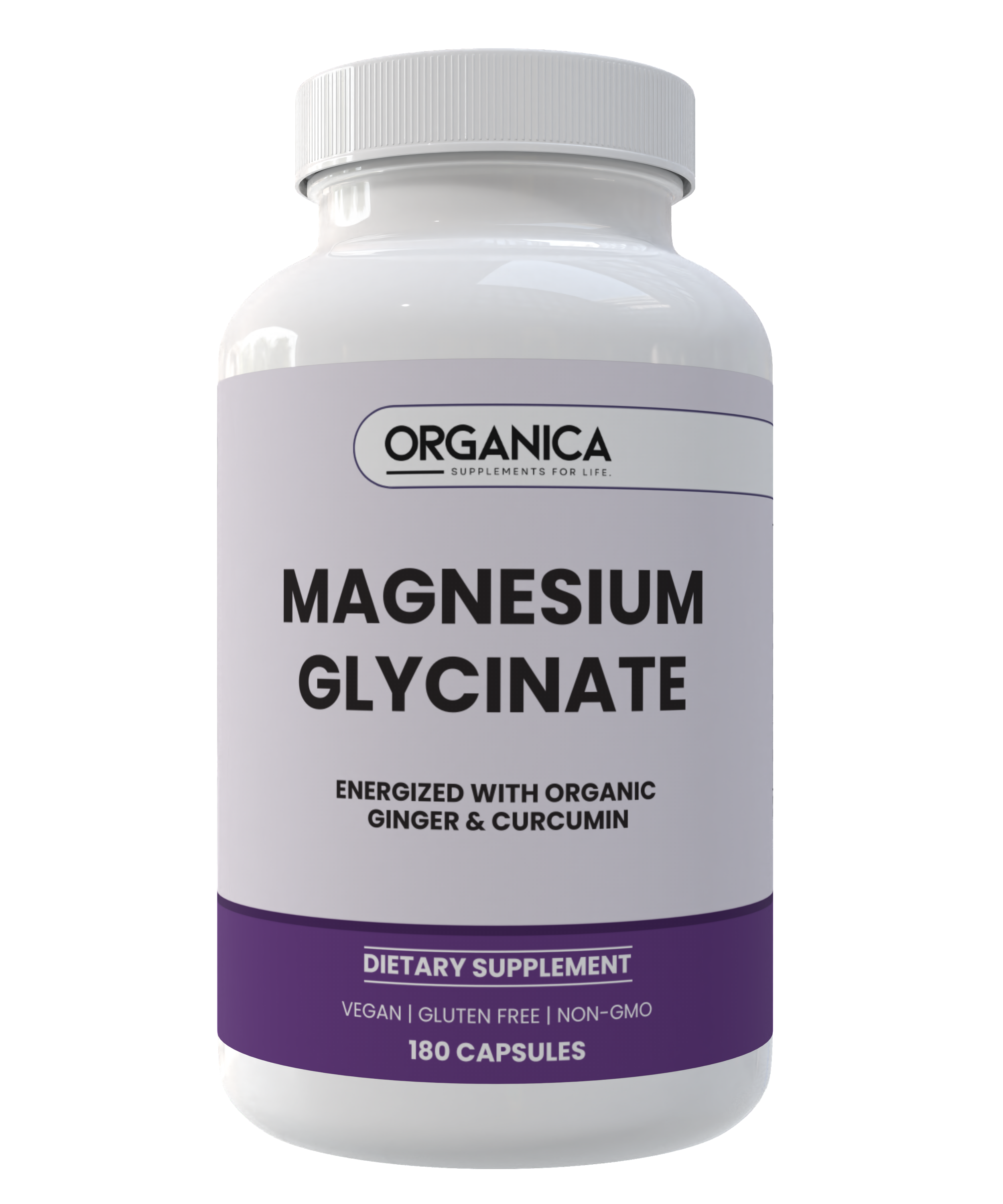 Organica Magnesium Glycinate 180 Capsules