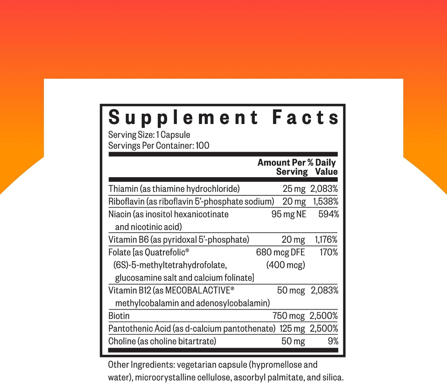 SeekingHealth B Complex Plus