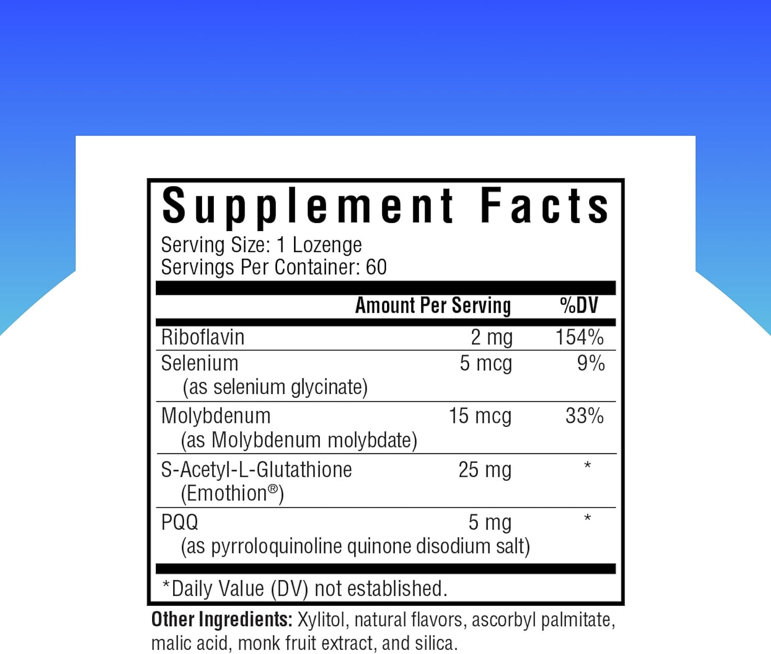 SeekingHealth Glutathione Plus (Lozenges)