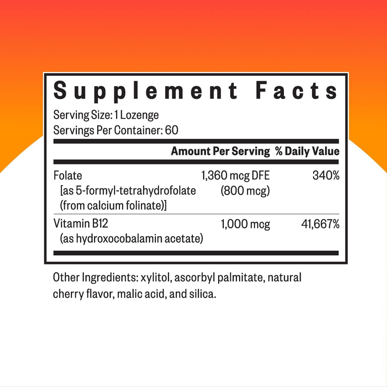 SeekingHealth Hydroxo B12 with Folinic Acid