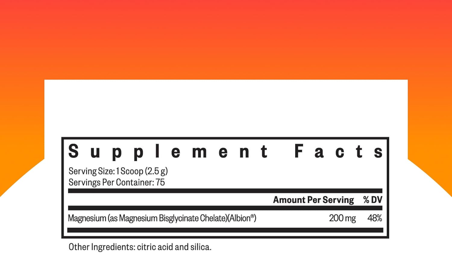 SeekingHealth Magnesium Glycinate Powder
