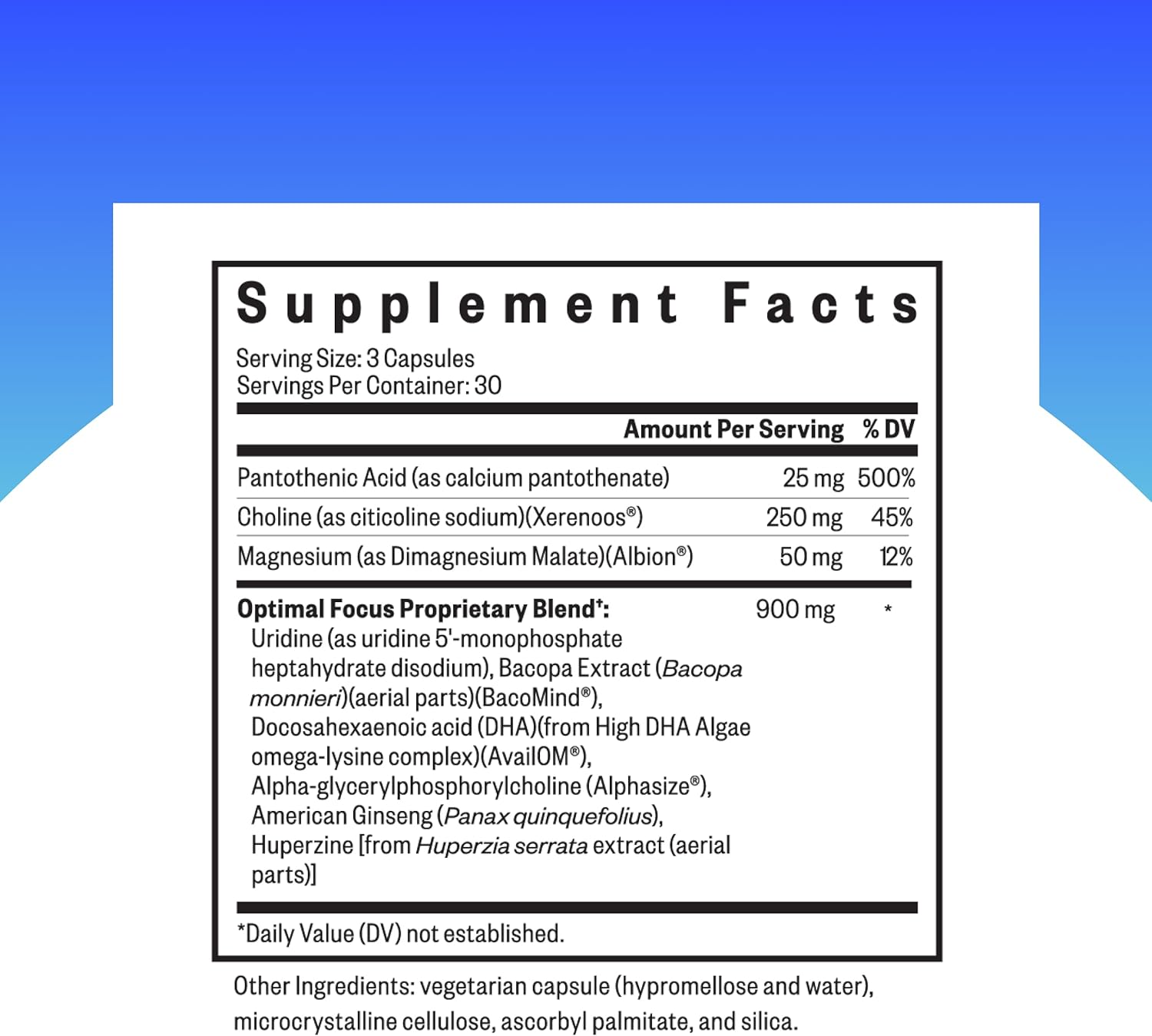 SeekingHealth Optimal Focus