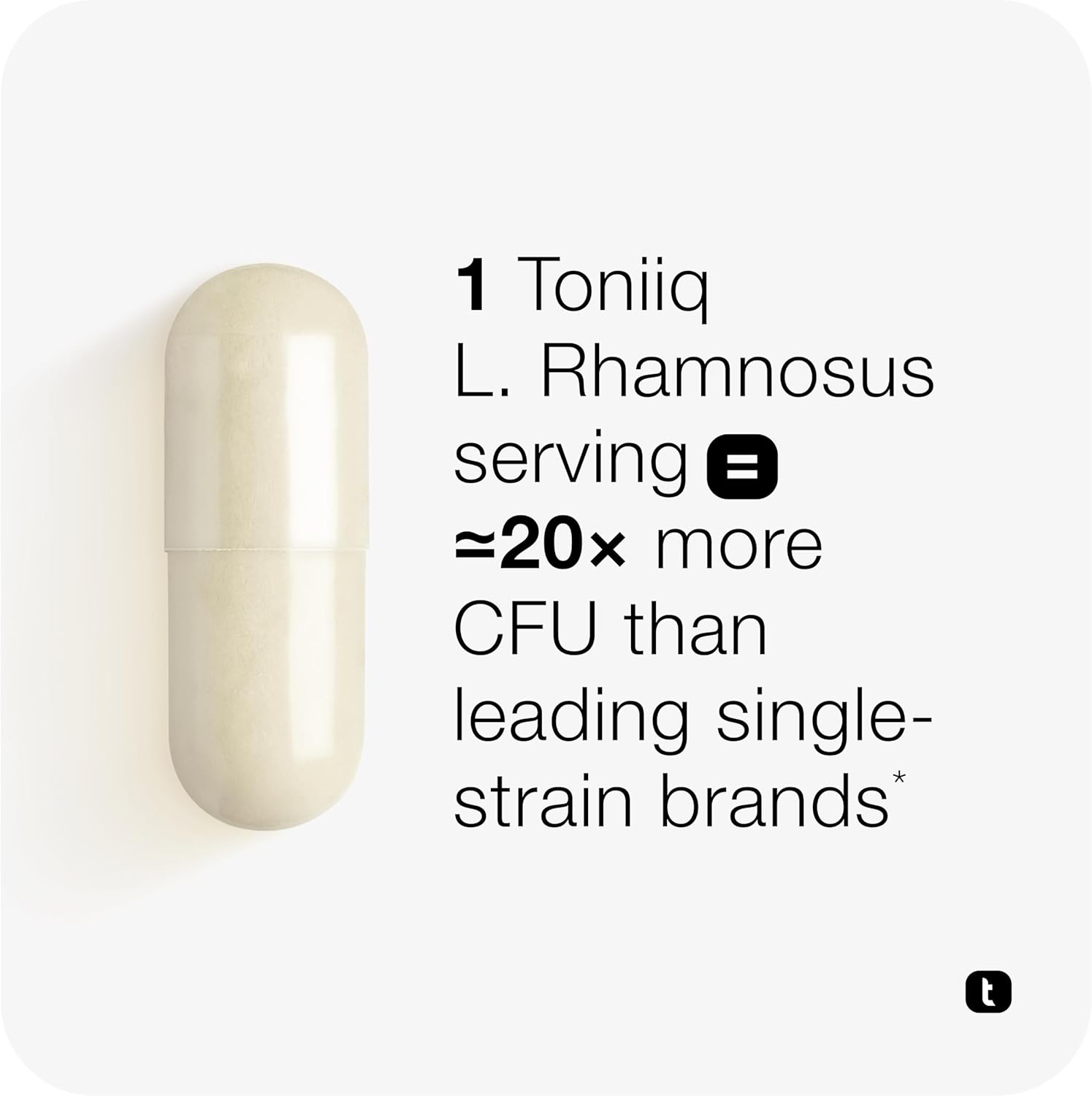 Toniiq Lactobacillus Rhamnosus - 100 Billion CFU