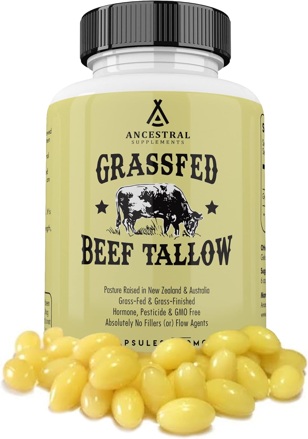 Ancestral Supplements Grassfed Beef Tallow