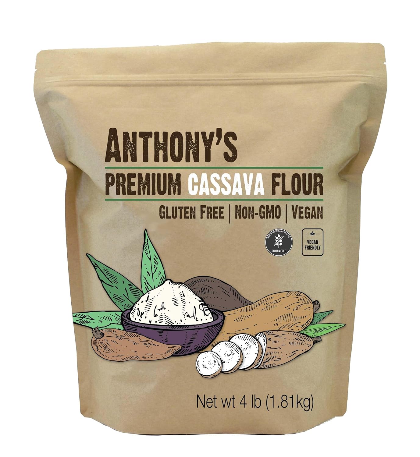 Anthony's Good Cassava Flour 1.81kg