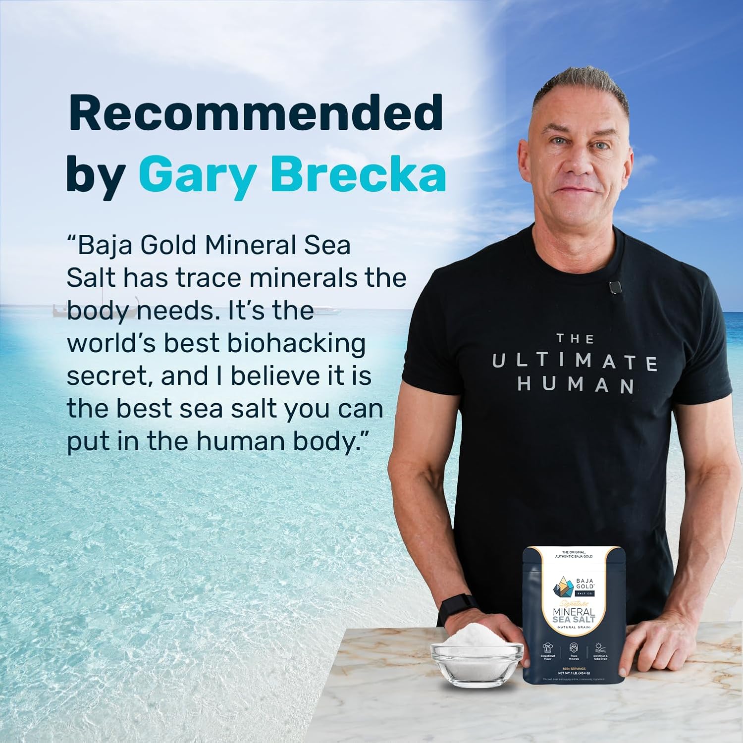 Baja Gold Signature Mineral Sea Salt - Coarse 454g