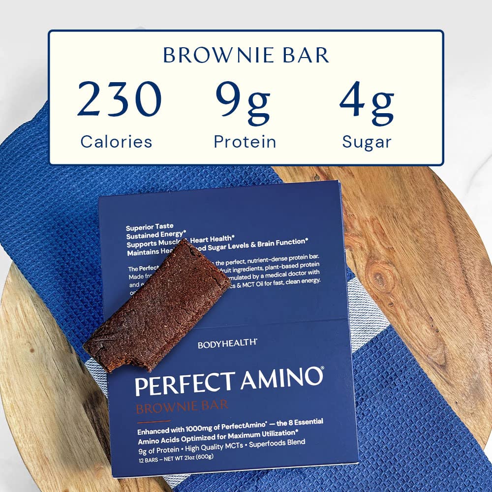 BodyHealth PerfectAmino Bar - Brownie (12 pack)