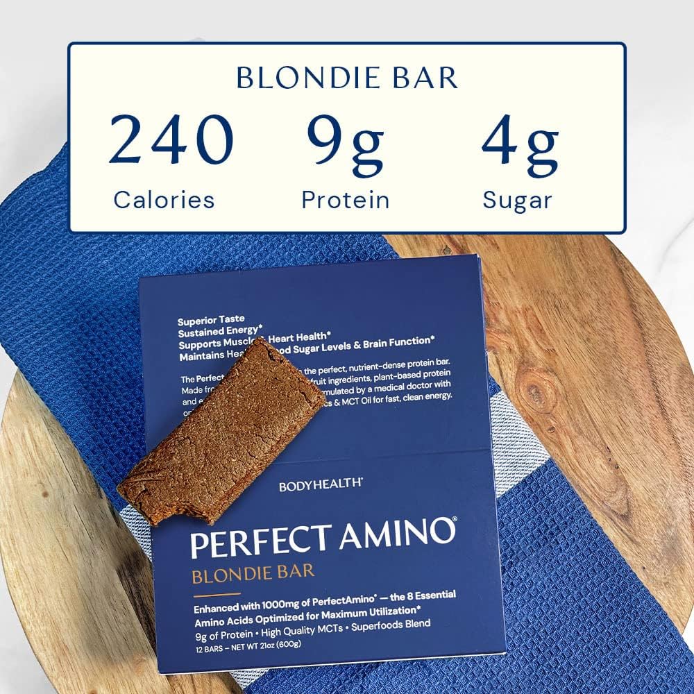 BodyHealth PerfectAmino Bar - Blondie (12 pack)