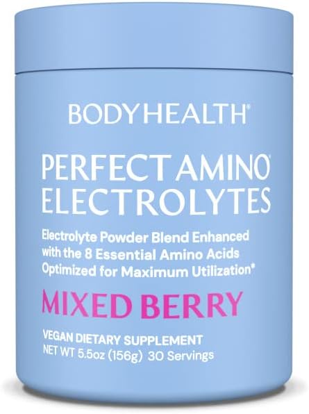 BodyHealth PerfectAmino Electrolytes Mixed Berry - 30 servings