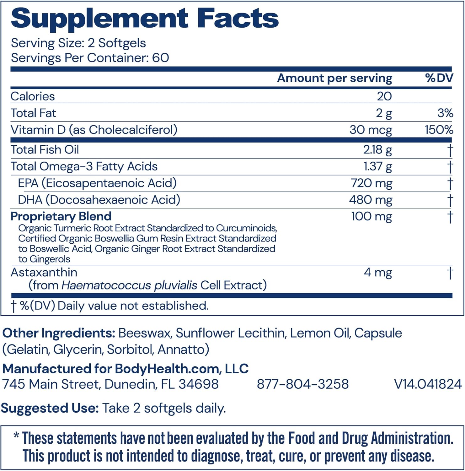 BodyHealth Omega-3 Health