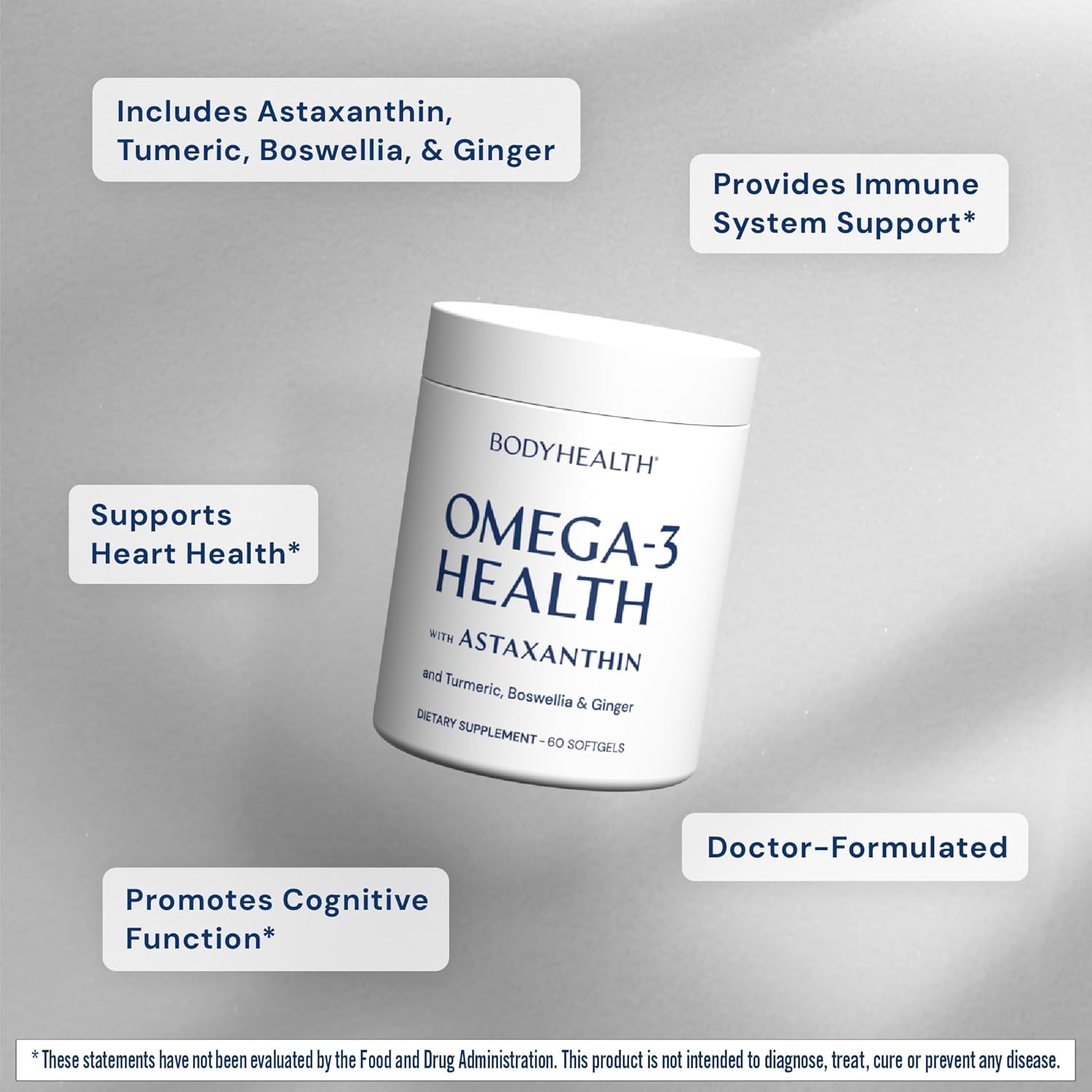 BodyHealth Omega-3 Health - 30 Servings
