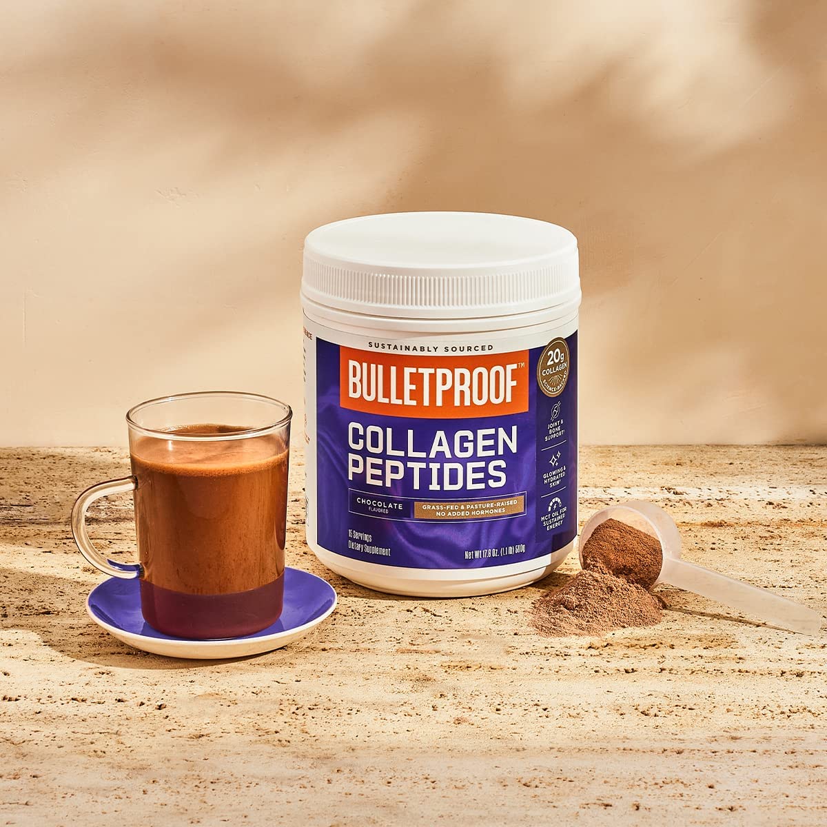 Bulletproof Chocolate Collagen Peptides - 500g