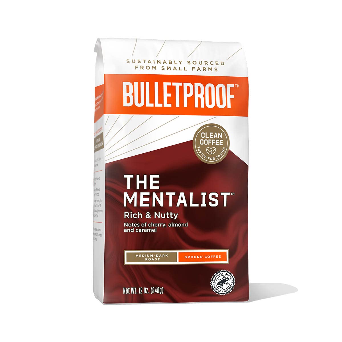 Bulletproof Coffee The Mentalist Medium Dark Roast Ground - 12 oz.