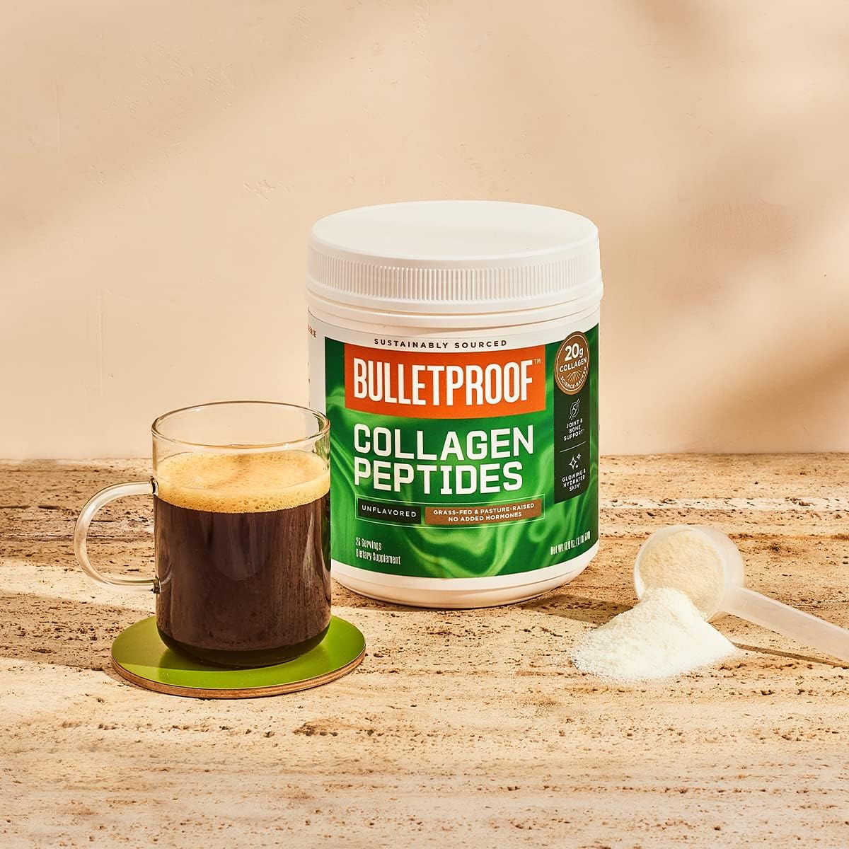 Bulletproof Collagen Peptides Unflavoured 405g