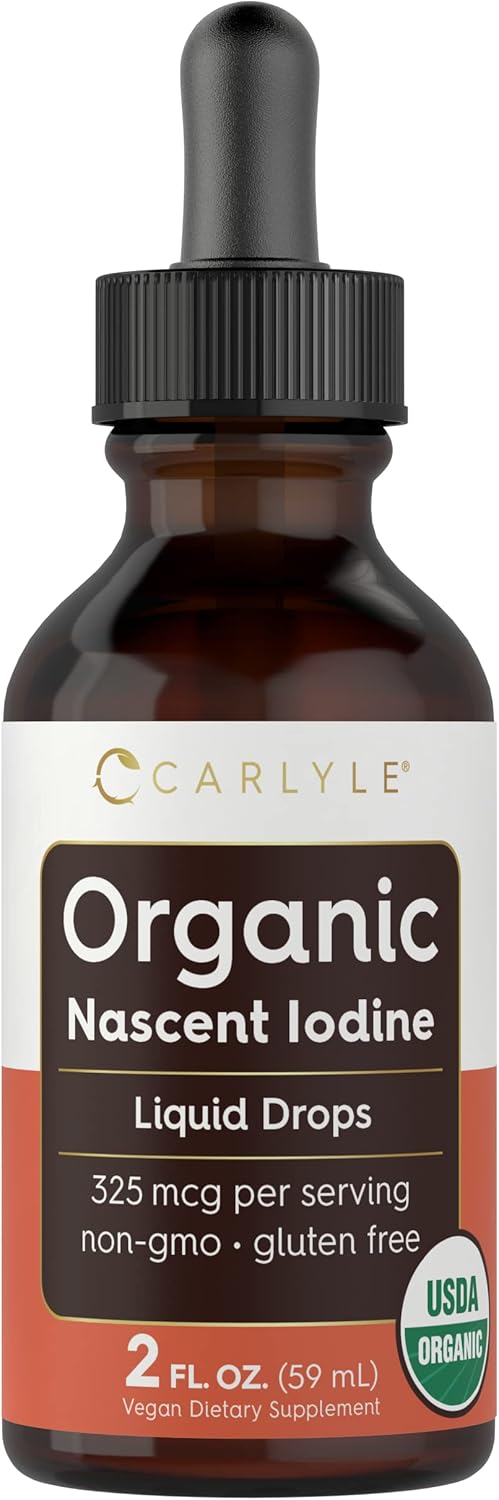 Carlyle Organic Nascent Iodine Liquid Drops - 60ml