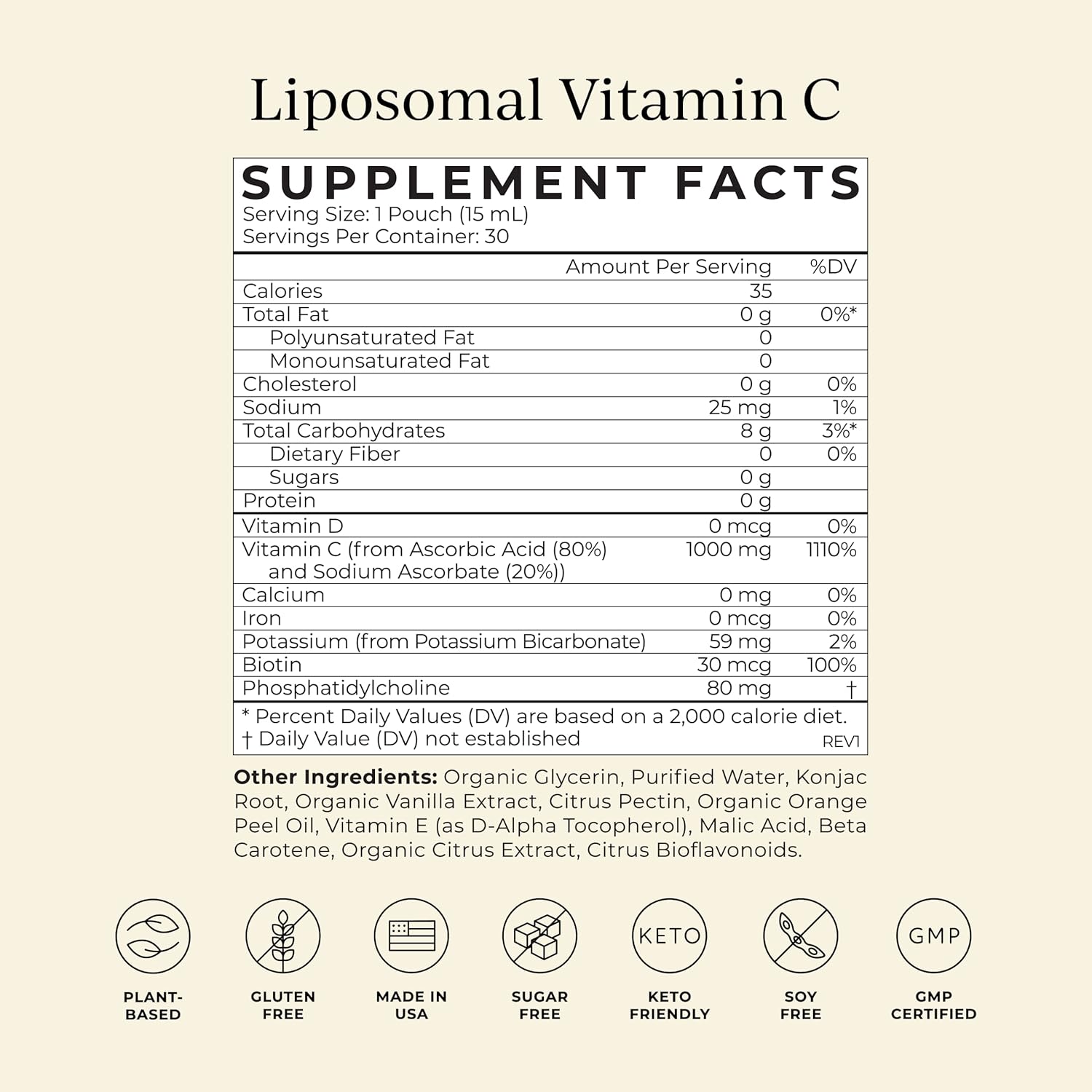 Cymbiotika Liposomal Vitamin C