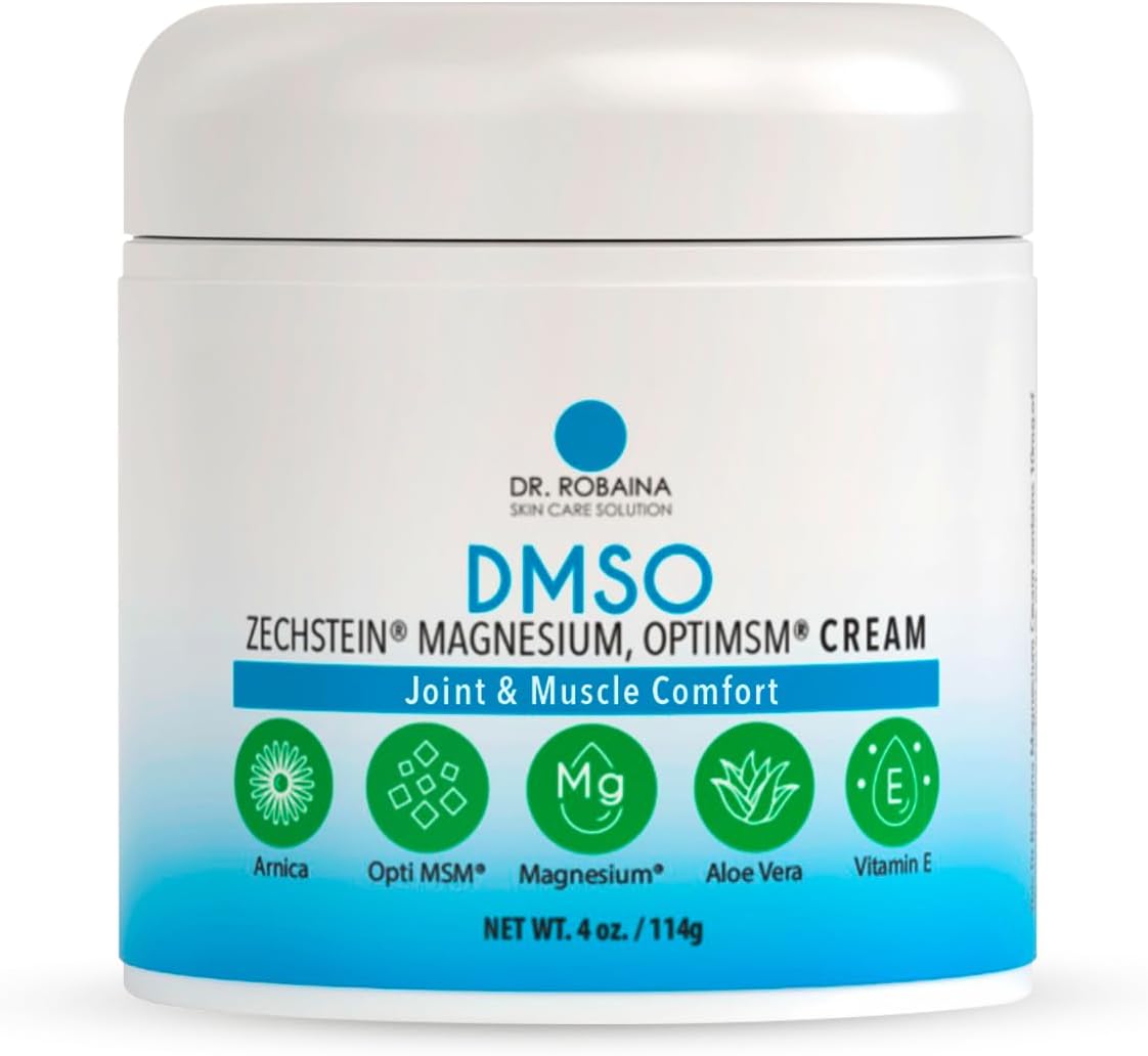 Dr. Robaina DMSO Cream - 99.9% Pure Pharmaceutical Grade