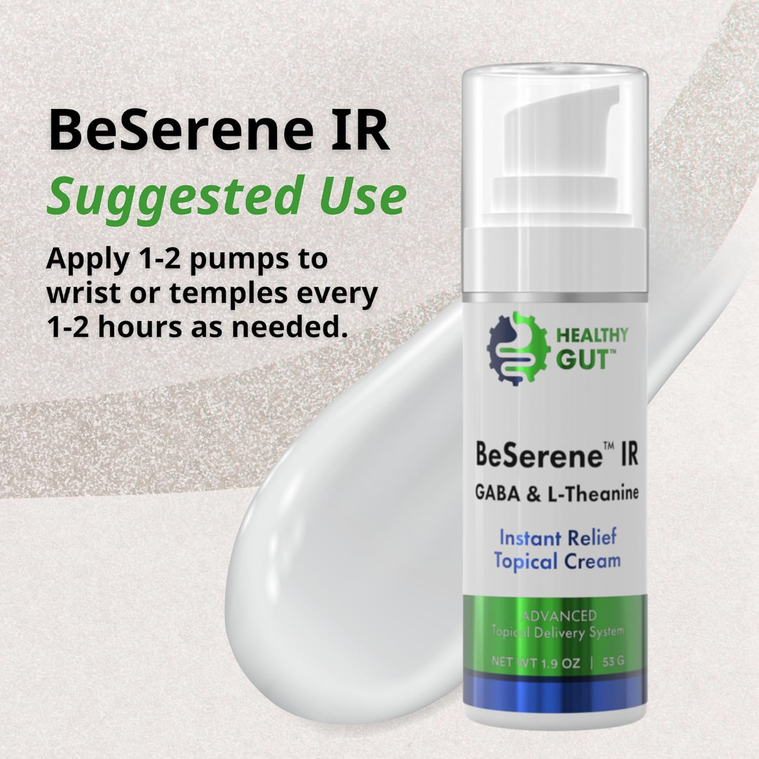 Healthy Gut BeSerene™ Instant Relief | GABA & L-Theanine