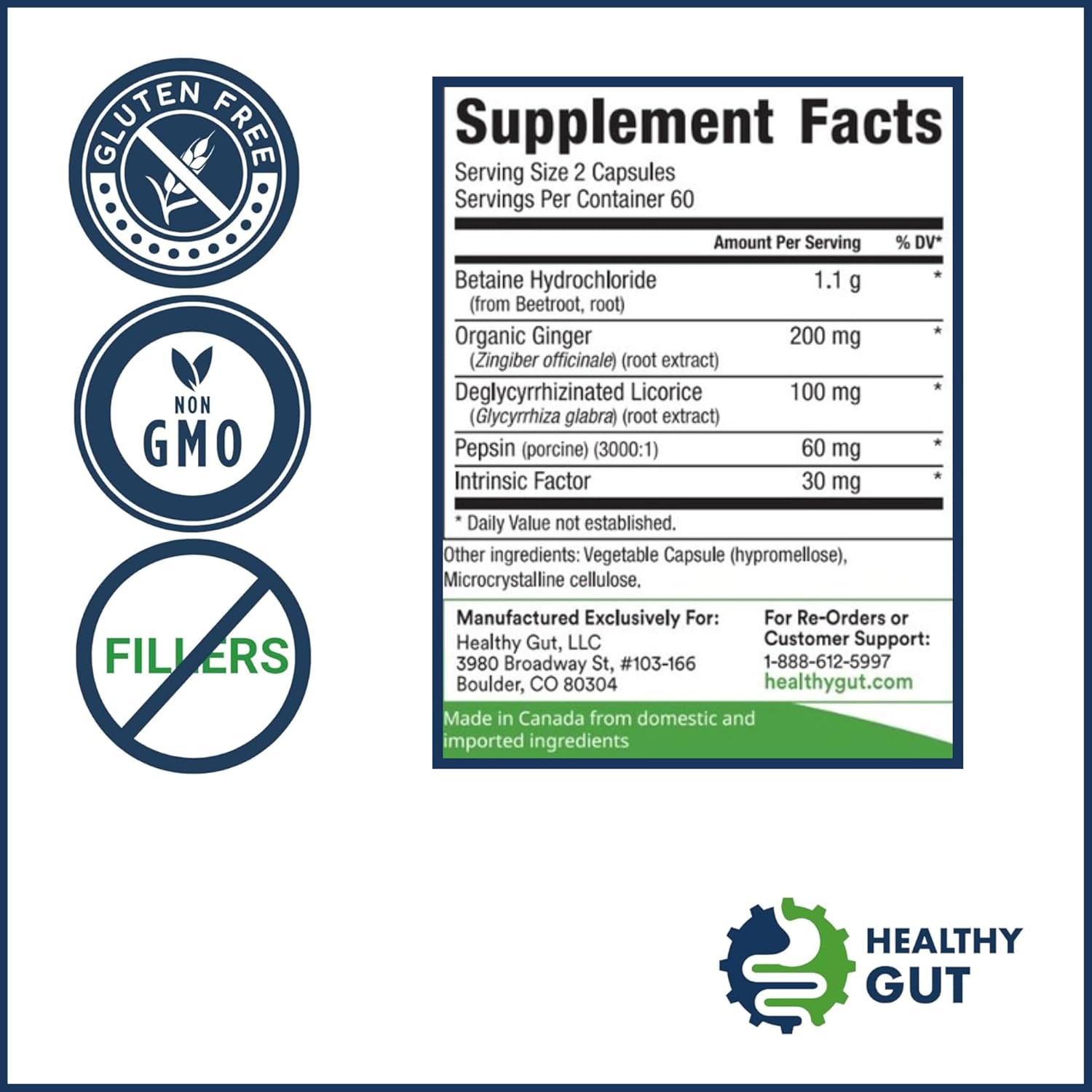 HealthyGut HCL Guard