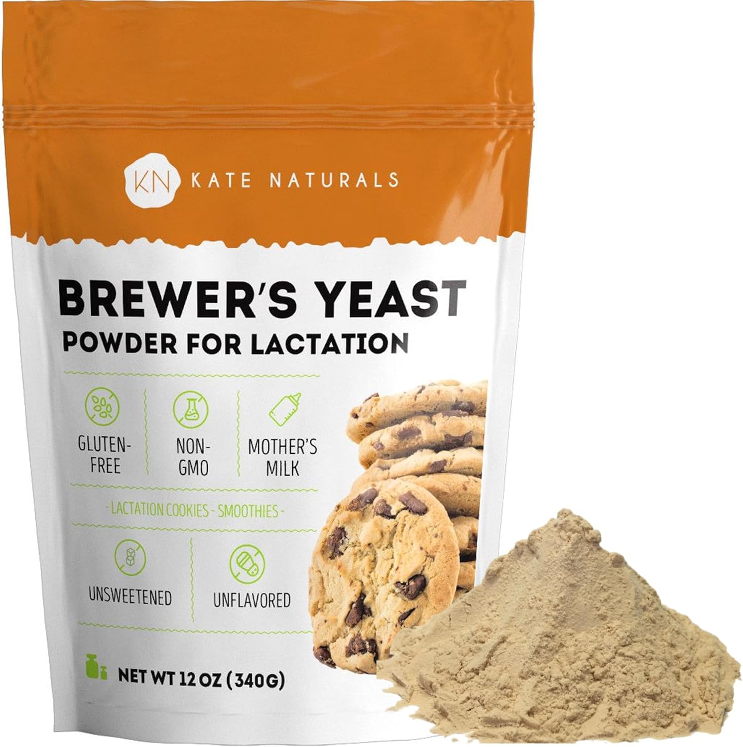 Kate Naturals Premium Brewer's Yeast Powder 340g