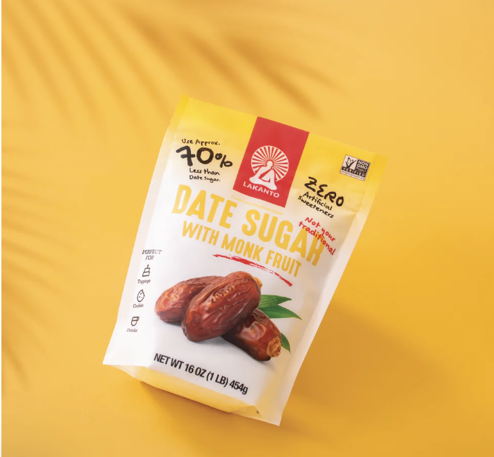 Lakanto Date Sugar with Monkfruit Sweetener 454g