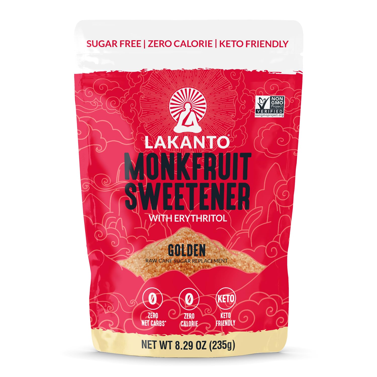 Lakanto Golden Monkfruit Sweetener 235g