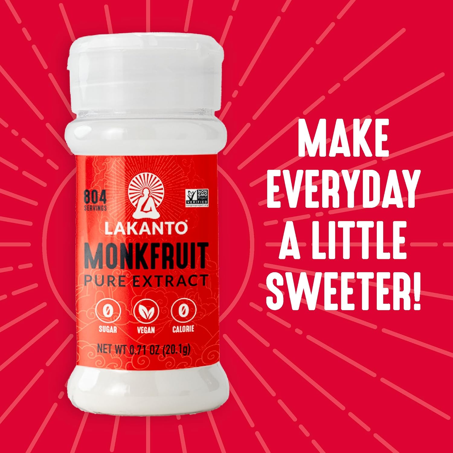 Lakanto Pure Monkfruit Extract 20g