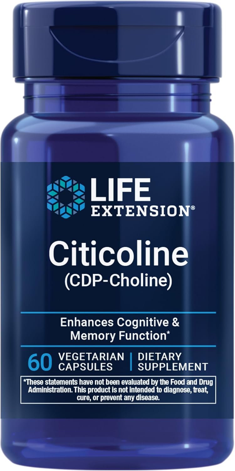 Life Extension Citicoline (CDP-Choline)