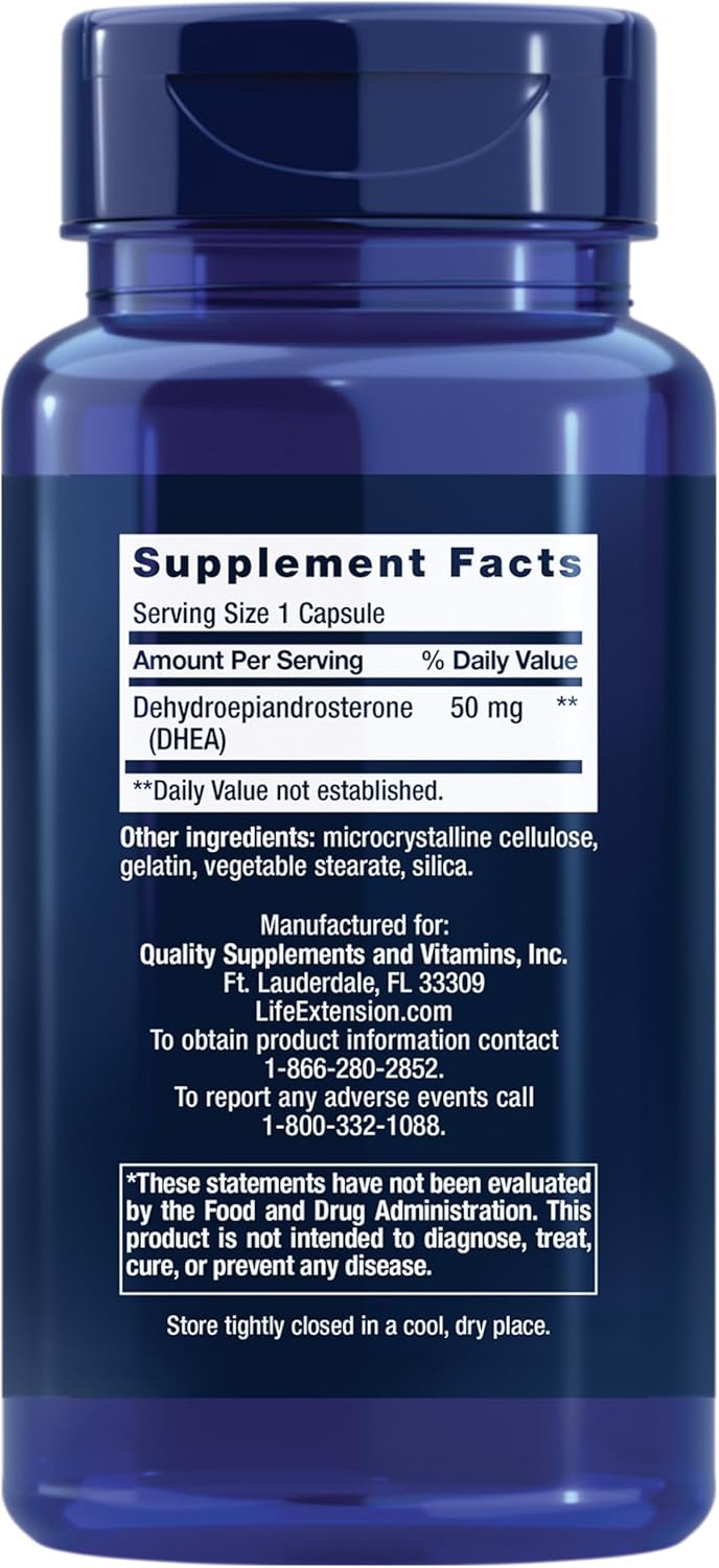 Life Extension DHEA 50mg