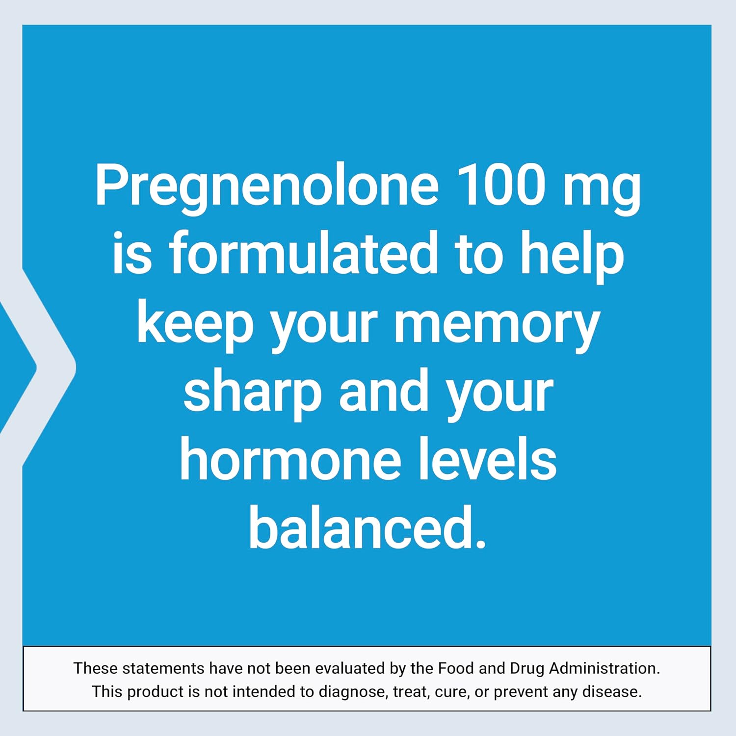 Life Extension Pregnenolone 100mg 100C