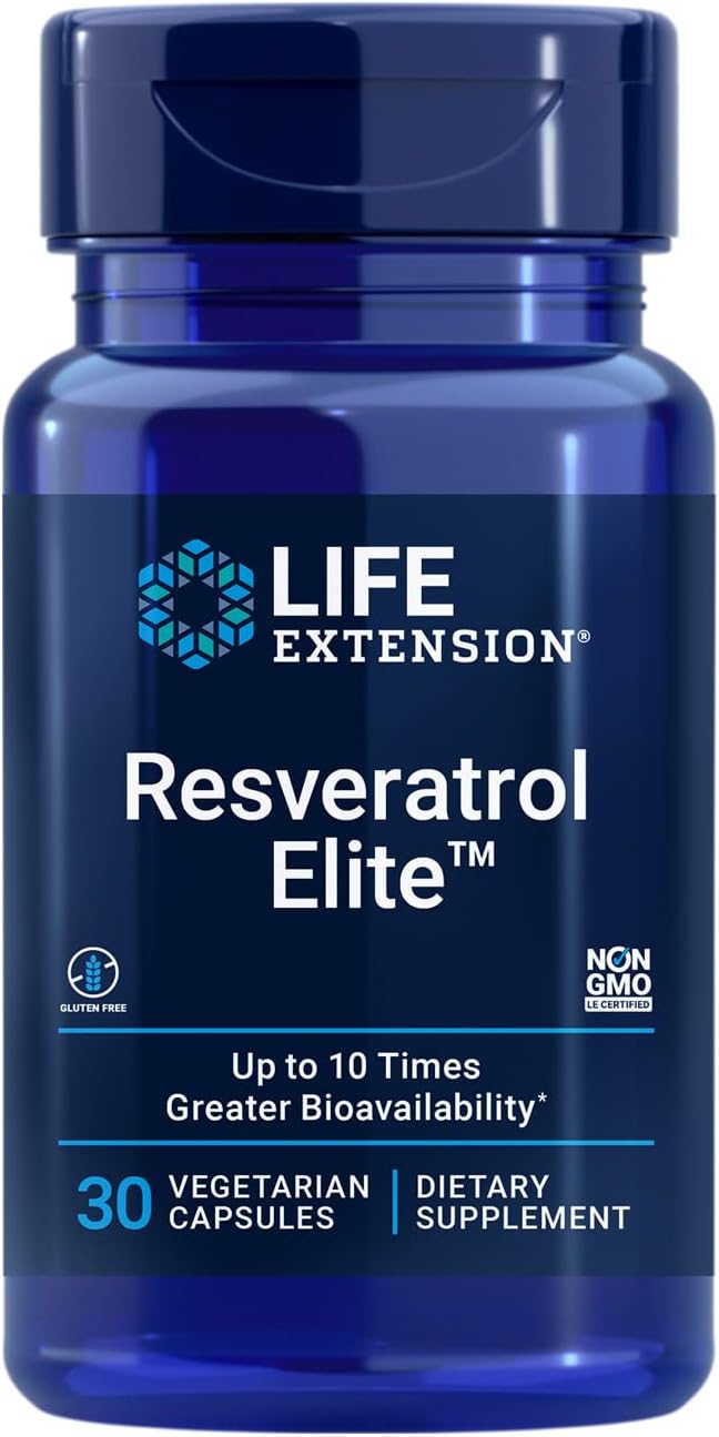 Life Extension Resveratrol Elite 30 Caps