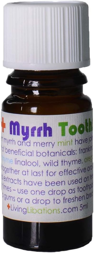 Living Libations Mint + Myrrh Tooth Serum 5ml